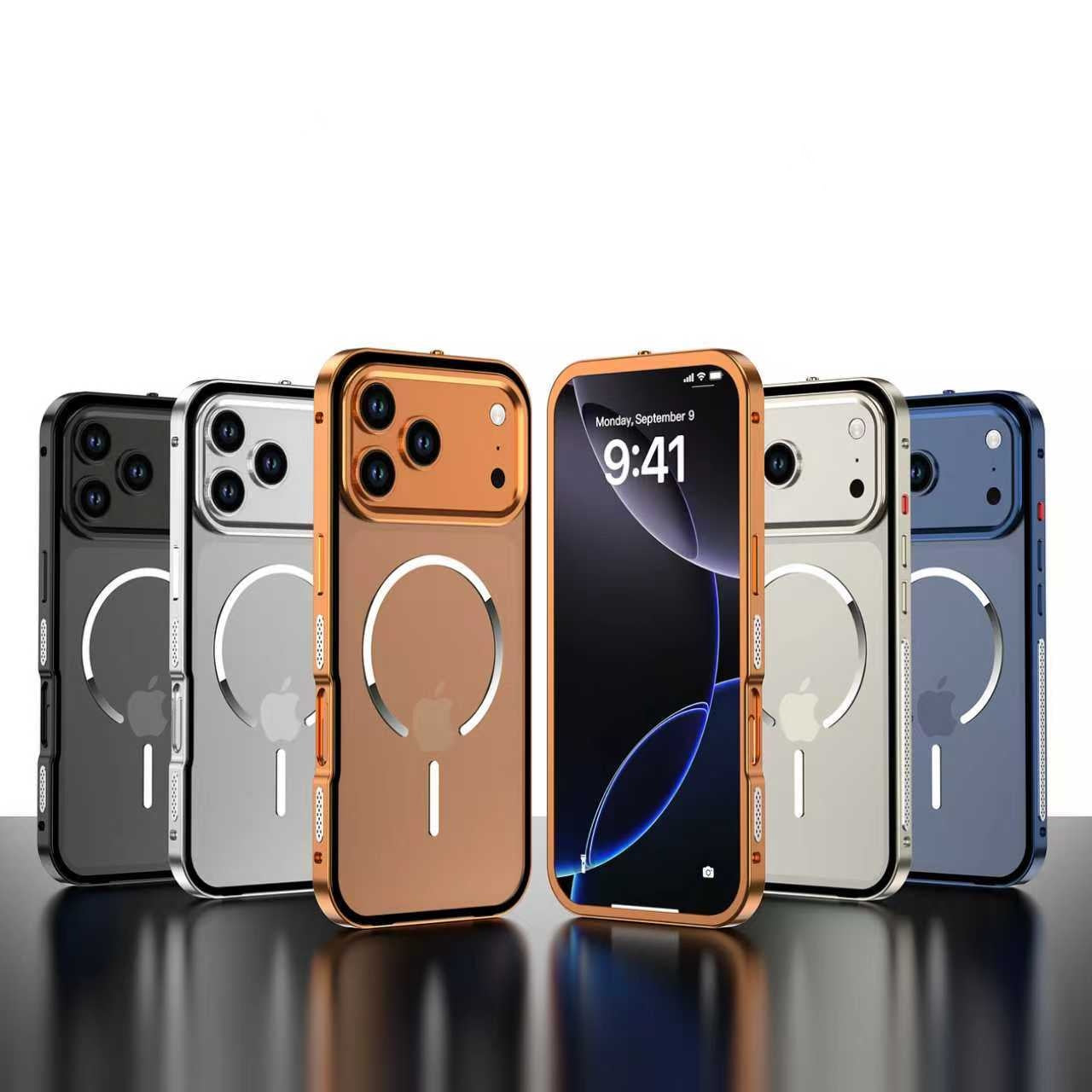 Metal Frosted Case For iPhone 17 Series
