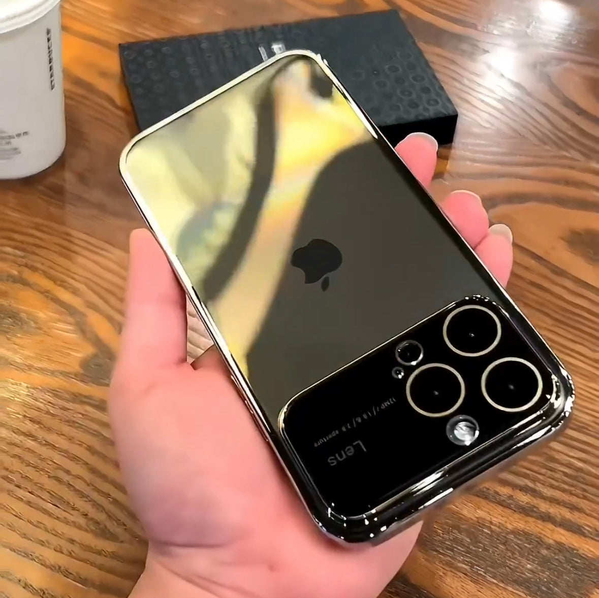 New Edition Smooth Luxury Lens Case For iPhone