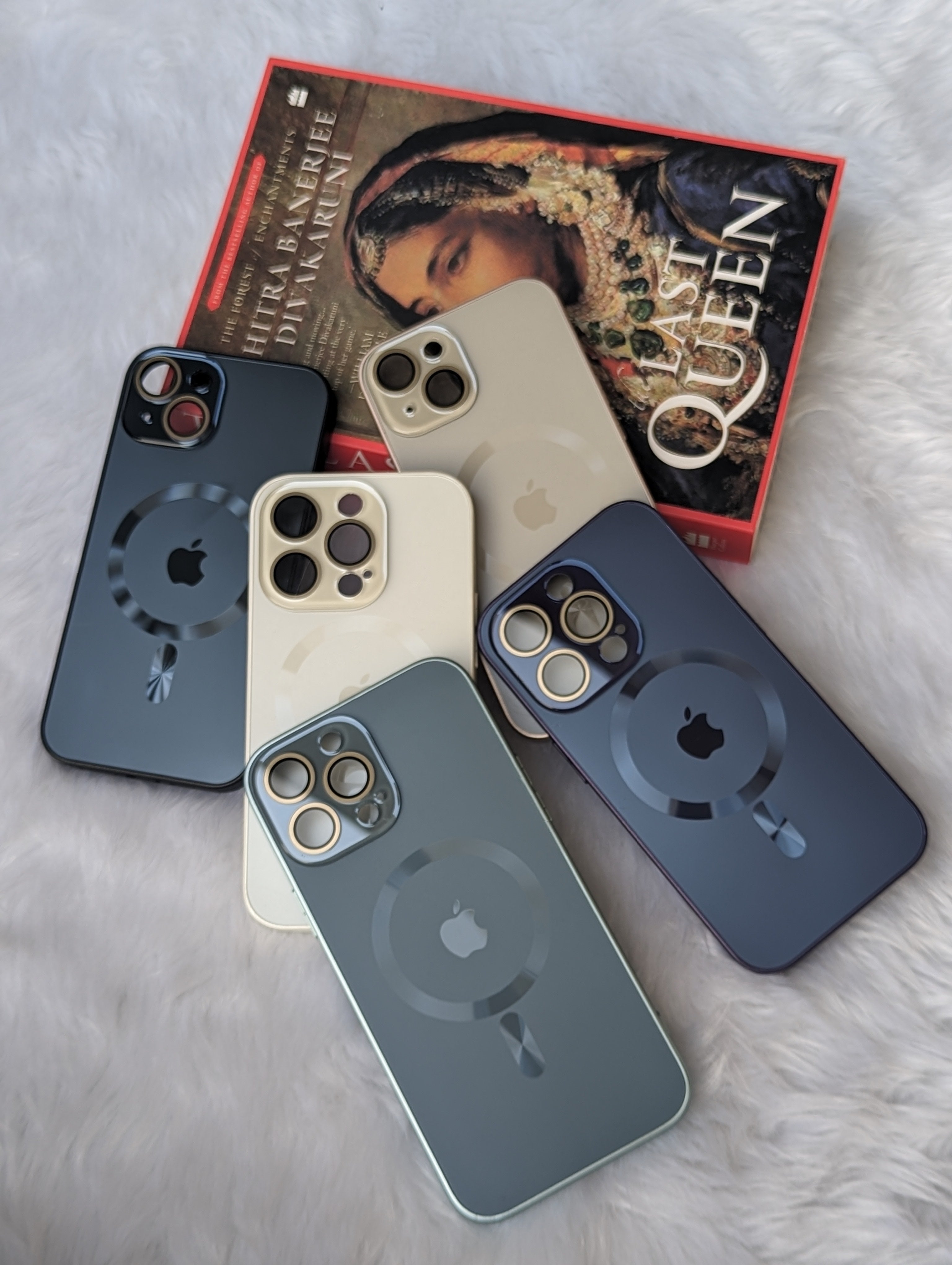 Glossy Electroplated Camera Lens Protection Magsafe Case For iPhone 14 Pro Max