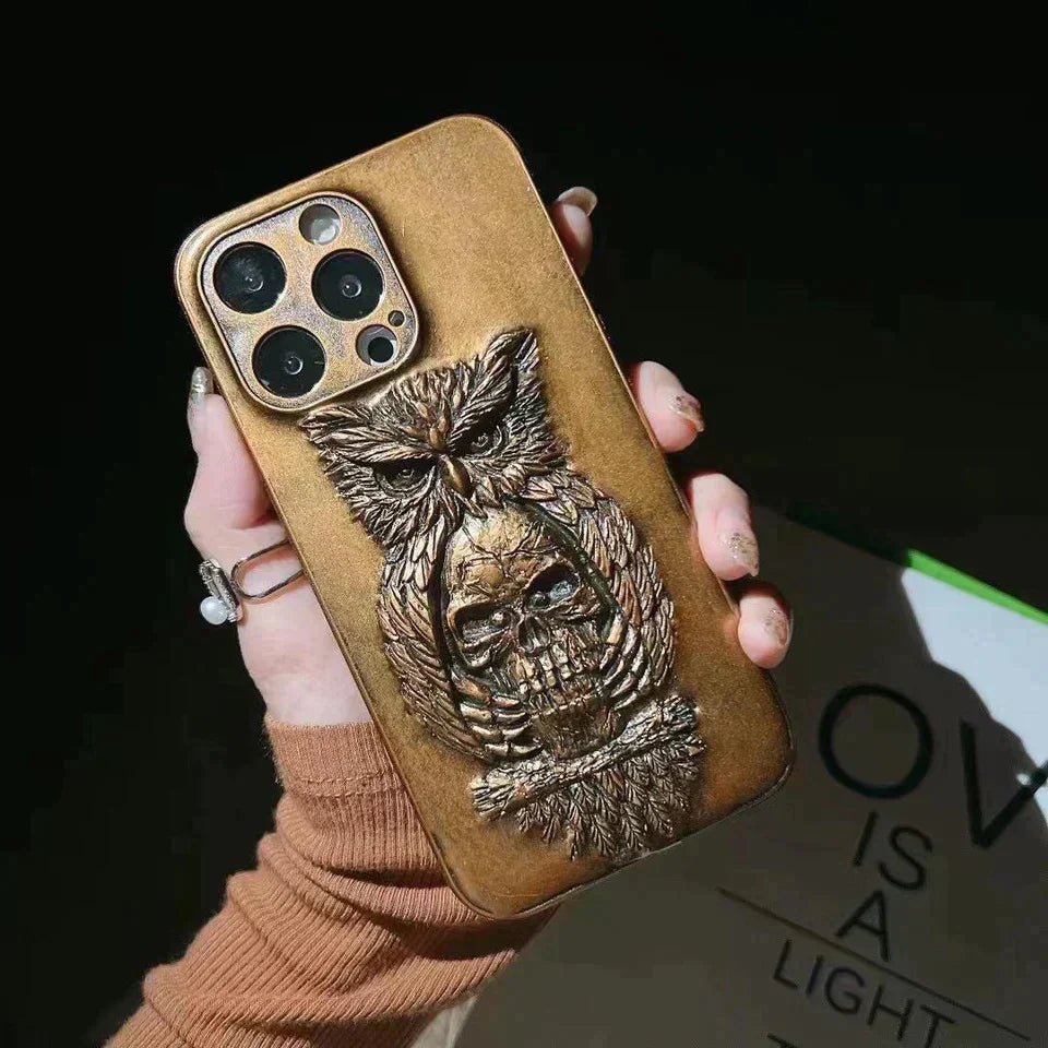 Vintage Owl Case For iPhone 15 Plus