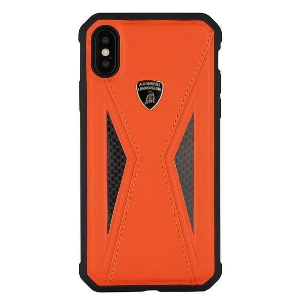 Lamborghini Genuine Aventador D8 Carbon Fiber And Leather Crafted Limited Edition Case For iPhone X/XS - Planetcart