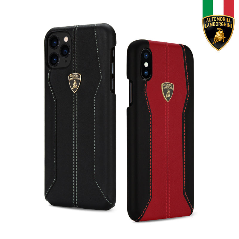 Huracan D1 Genuine Leather Hard Lamborghini Case for Apple iPhone 13