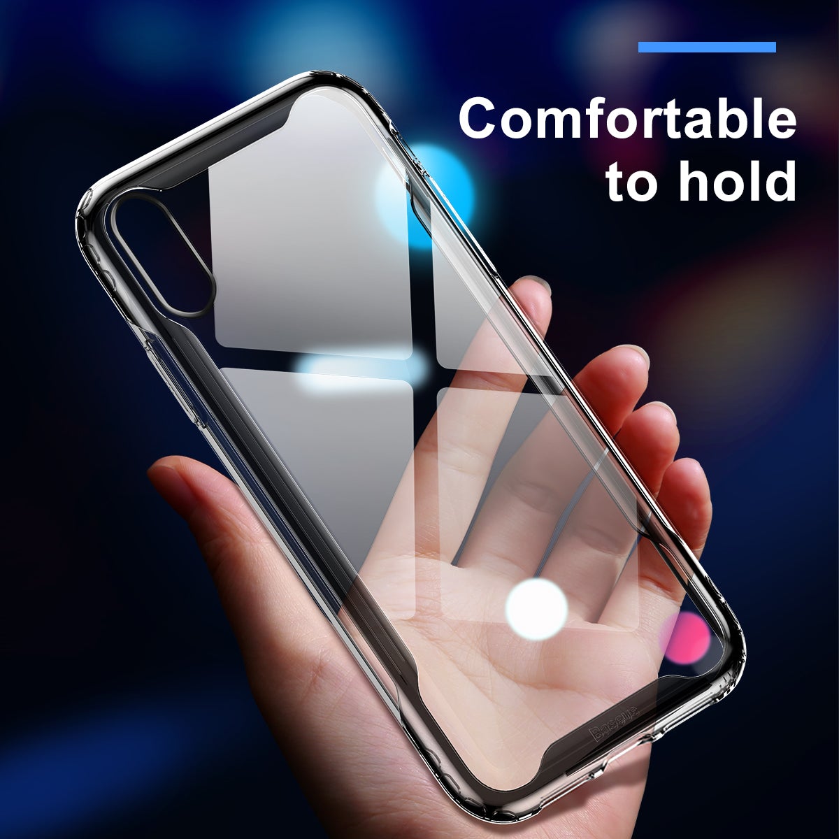 Baseus Ultra Slim Armour Series Back Case For iPhone X/XS