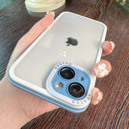 Root Transparent Polycarbonate Back Case Cover for iPhone 13