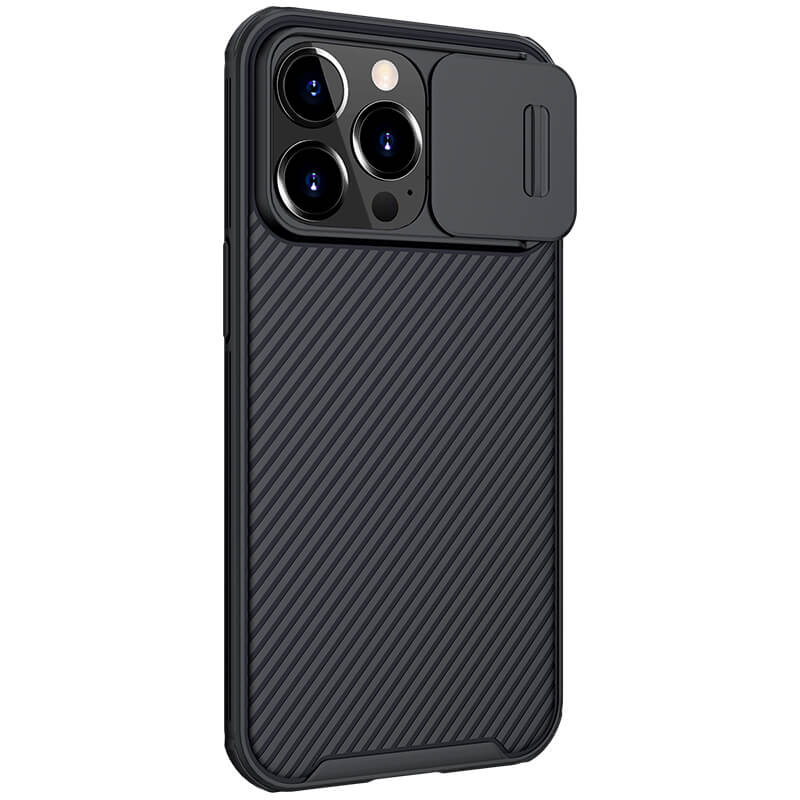 Nillkin Camshield Camera Protection Black Back Case For iphone 13 Pro - planetcartonline