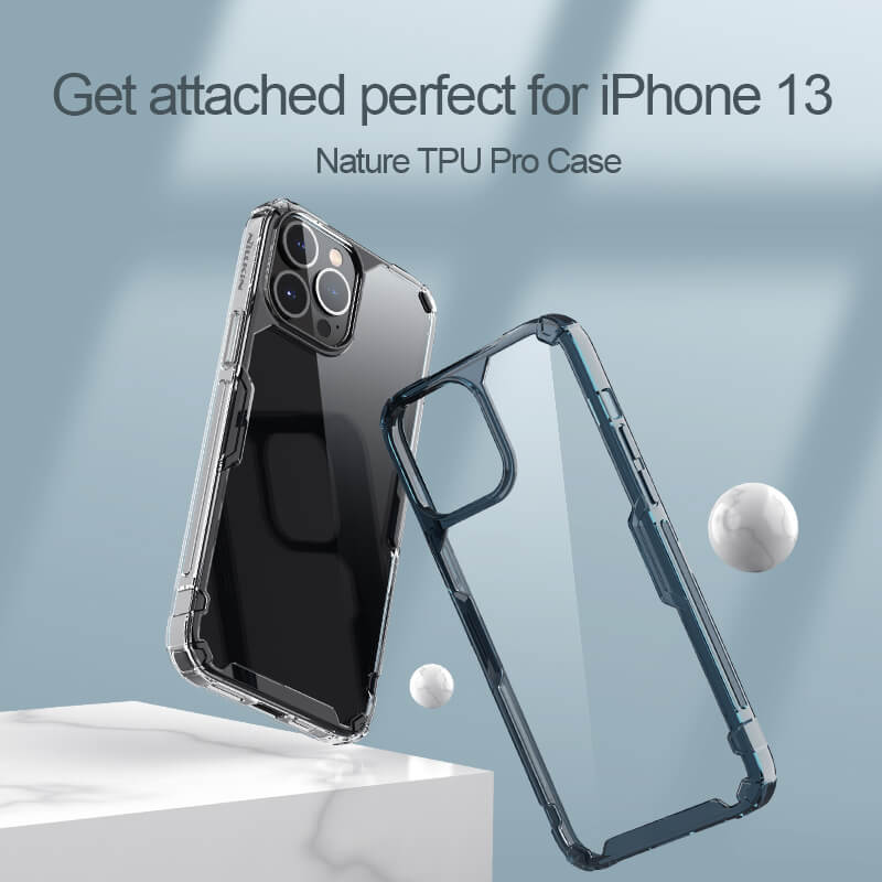 Nillkin Transparent Nature TPU Case Cover For iPhone 13 Pro Max