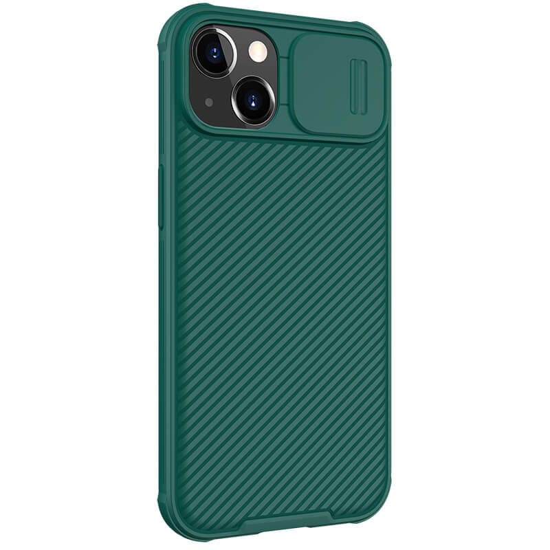 Nillkin Camshield Camera Protection Green Back Case For iphone 13 - planetcartonline