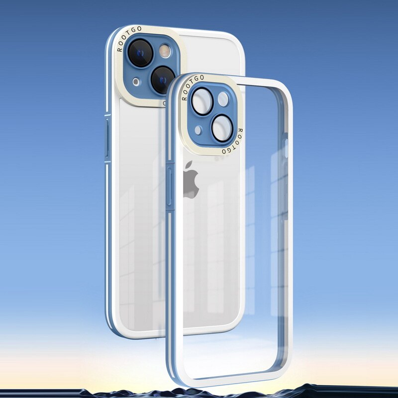 Root Transparent Polycarbonate Back Case Cover for iPhone 13
