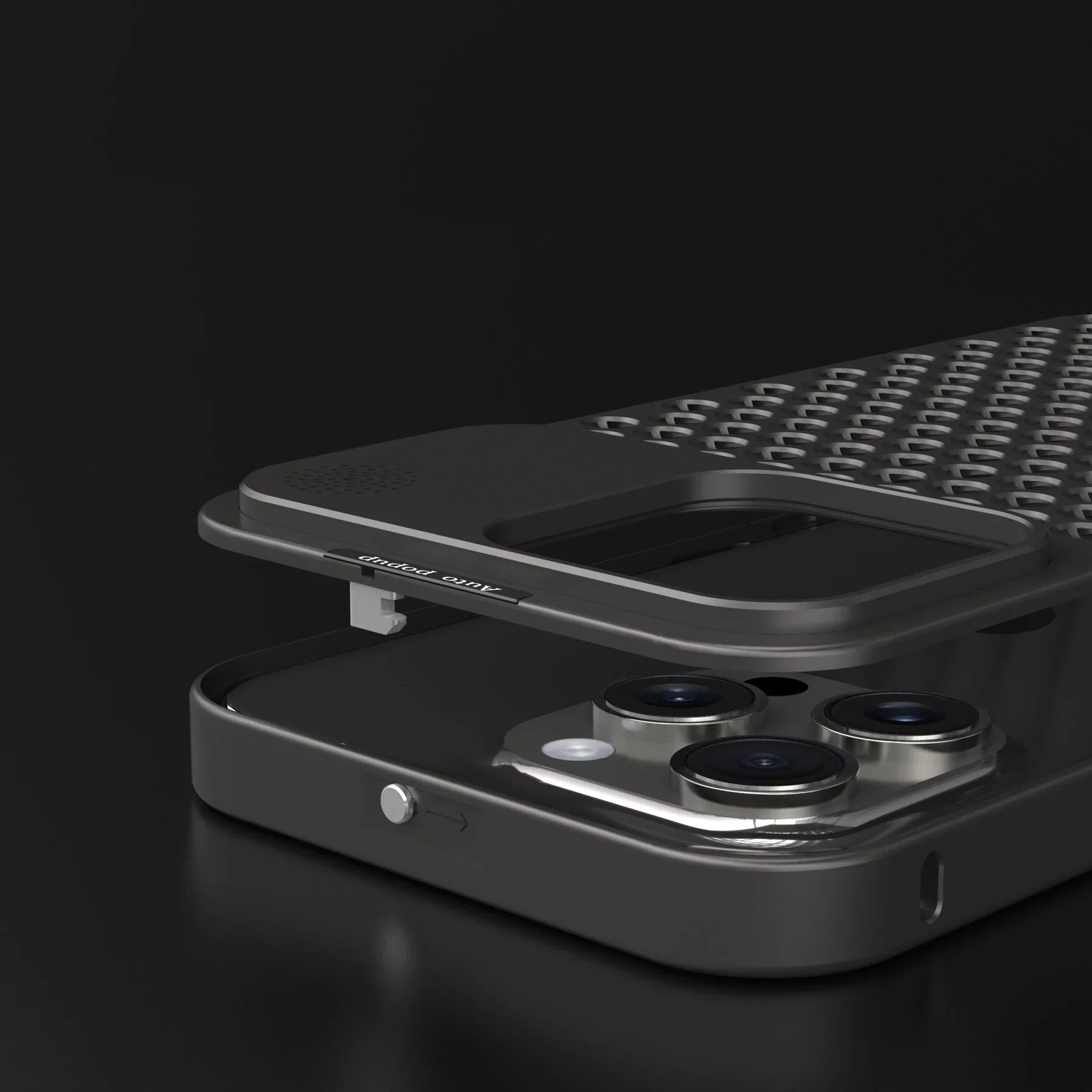 New Metal Hybrid Cover For iPhone 15 Pro Max