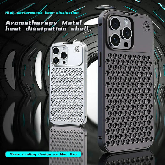 New Metal Hybrid Cover For iPhone 16 Series