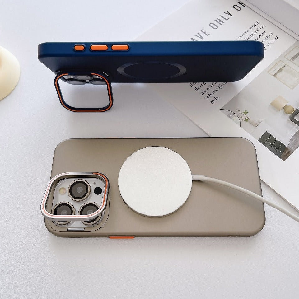 New Grip Camera Stand Case For iPhone 16 Series