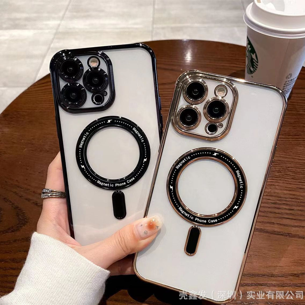 Premium Clear Poly-carbonate Case With Magsafe For iPhone 13