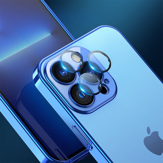 Luxury Square Silicon Clear Back Case With Camera Protection For iPhone Series - Premium Cases