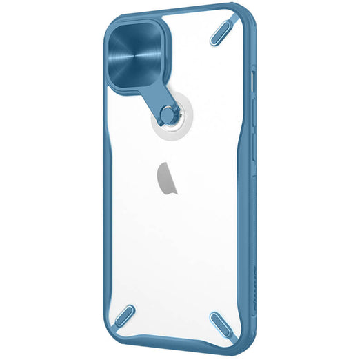 Nillkin Cyclops Camera Protection Blue Back Case Cover For iPhone 13