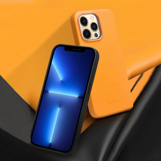 MagSafe Compatible Genuine Leather Case for Apple iPhone 13 Pro