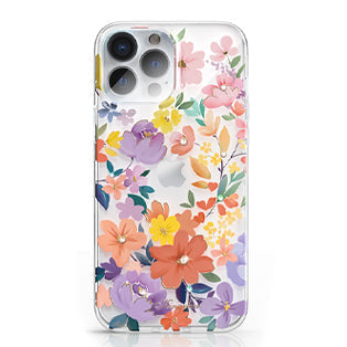 Kingxbar Brilliant Series Pc Flower Tpu Case For iPhone 13 Pro Max - Premium Cases