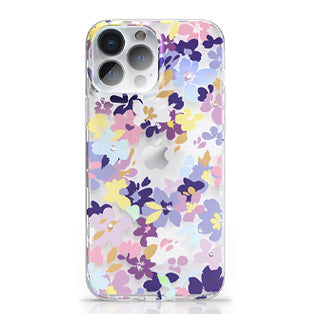 Kingxbar Brilliant Series Pc Flower Tpu Case For iPhone 13 Pro Max - Premium Cases