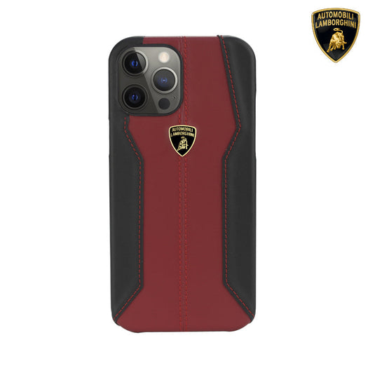 Huracan D1 Genuine Leather Hard Lamborghini Case for Apple iPhone 13 Pro Max