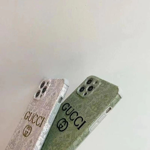 Premium Luxury Embroidery Back Case Cover For iPhone 13 Pro Max