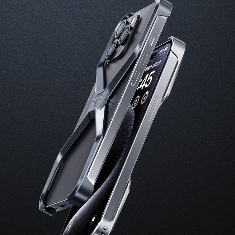 Aluminum Alloy Hollow Cover iPhone For iPhone 15 Pro Max