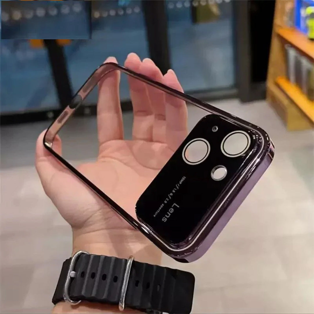 New Edition Smooth Luxury Lens Case For iPhone 13