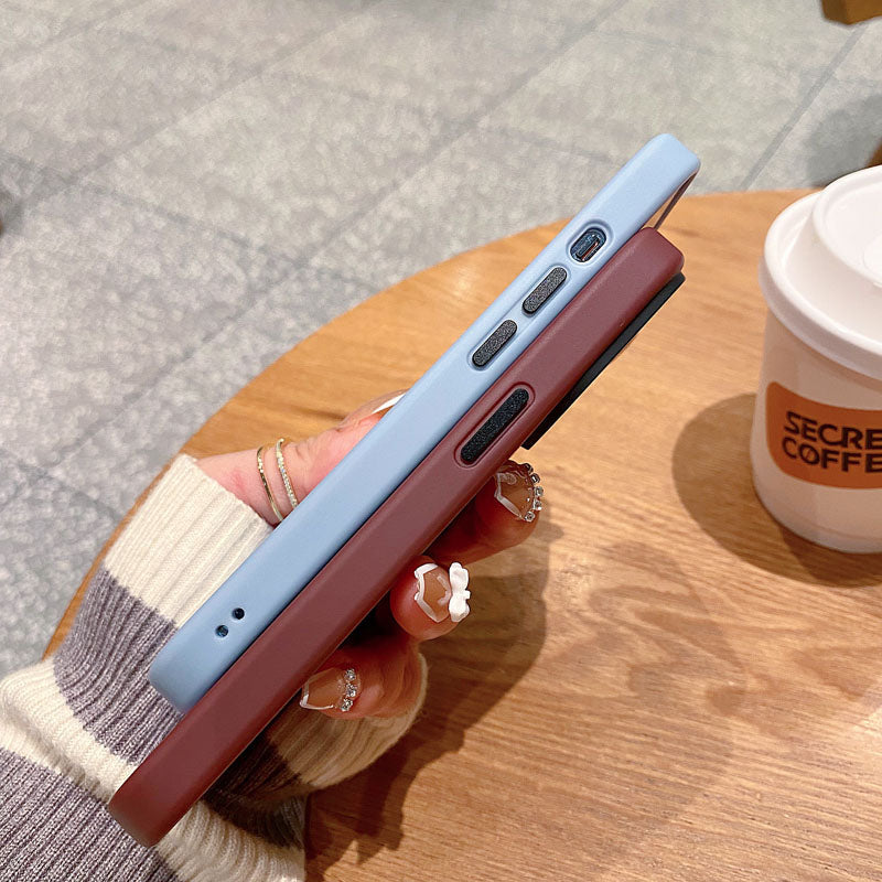 Forsted Transparent Matt Shockproof Heavy Duty Bumper TPU + PC Back Case Cover for iPhone 15 Plus