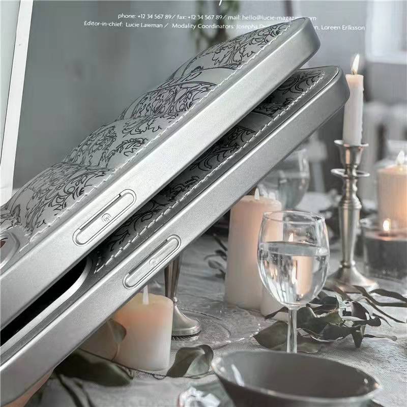 Premium Trendy Shockproof Puffer Back Case Cover for iPhone 13 Pro