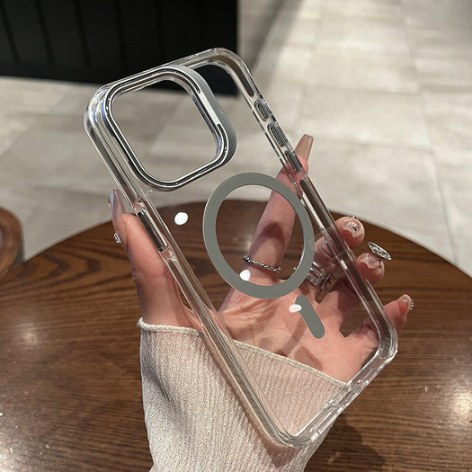 Luxury Camera Stand MagSafe Case For iPhone