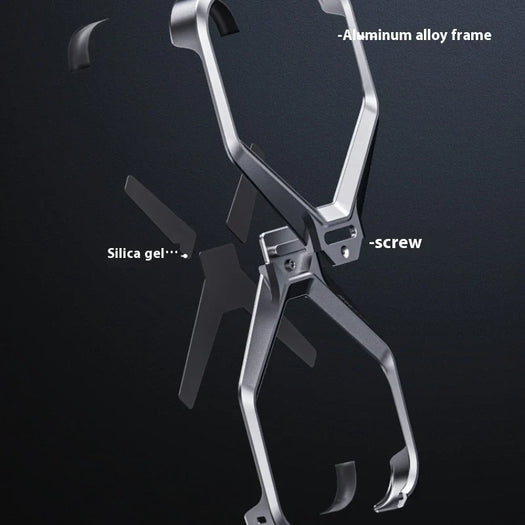 Aluminum Alloy Hollow Cover iPhone For iPhone 16 Pro Max