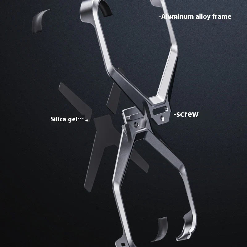 Aluminum Alloy Hollow Cover iPhone For iPhone 15 Pro