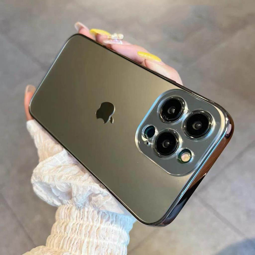 Orignal Glossy Premium Glass Back Case For iPhone 14 Plus