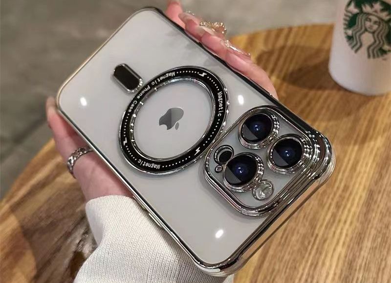 Premium Clear Poly-carbonate Case With Magsafe For iPhone 13 Series