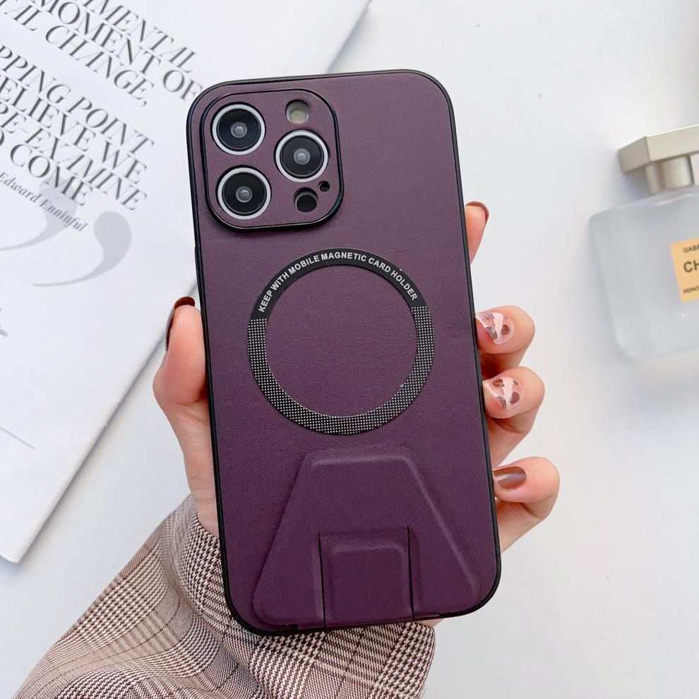 Luxury Leather Look Magsafe Case For iPhone 14 Series