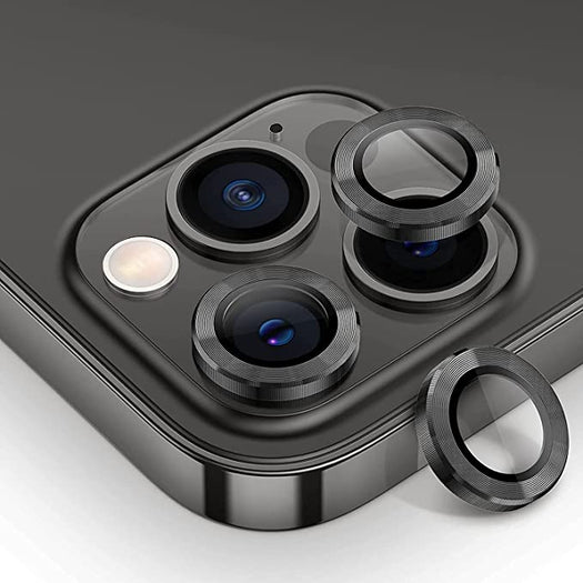 Ring Metal Camera Lens Protector Glass For iPhone 14 Pro Max