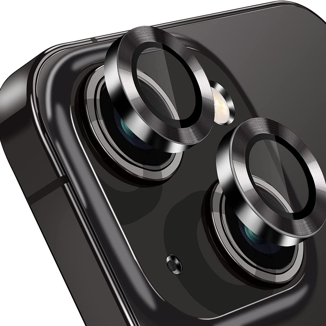 Ring Metal Camera Lens Protector Glass For iPhone 14