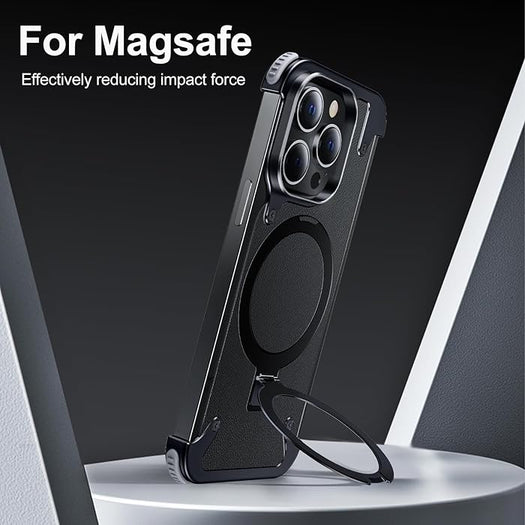 Metal No Border Cover Magnetic Stand