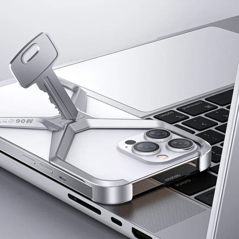 Aluminum Alloy Hollow Cover iPhone For iPhone 15 Pro