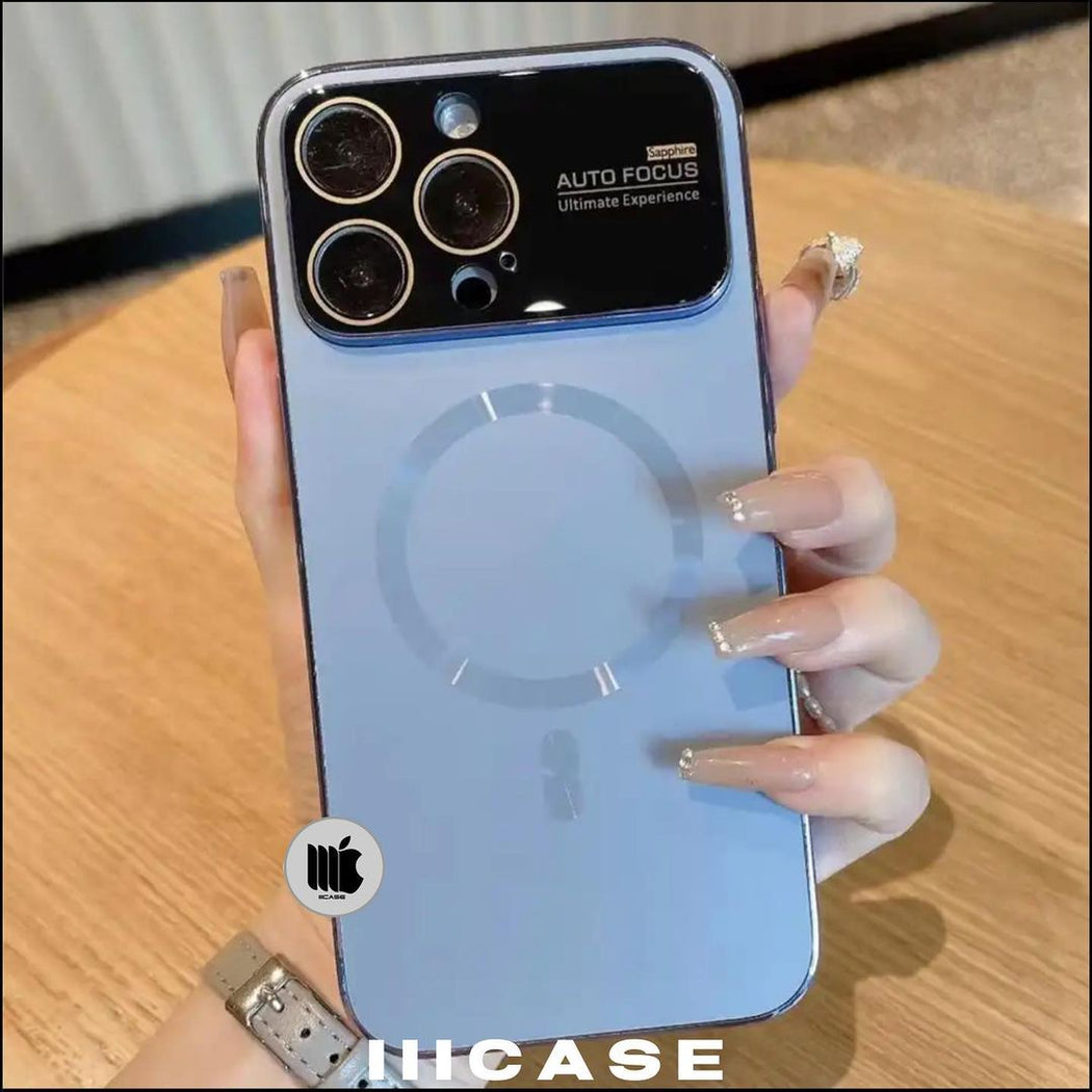 New Magsafe Lens Glass Case For iPhone 15 Series