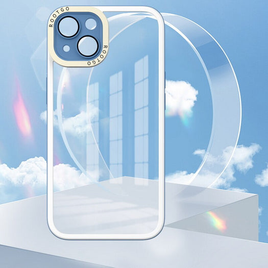 Root Transparent Polycarbonate Back Case Cover for iPhone 13