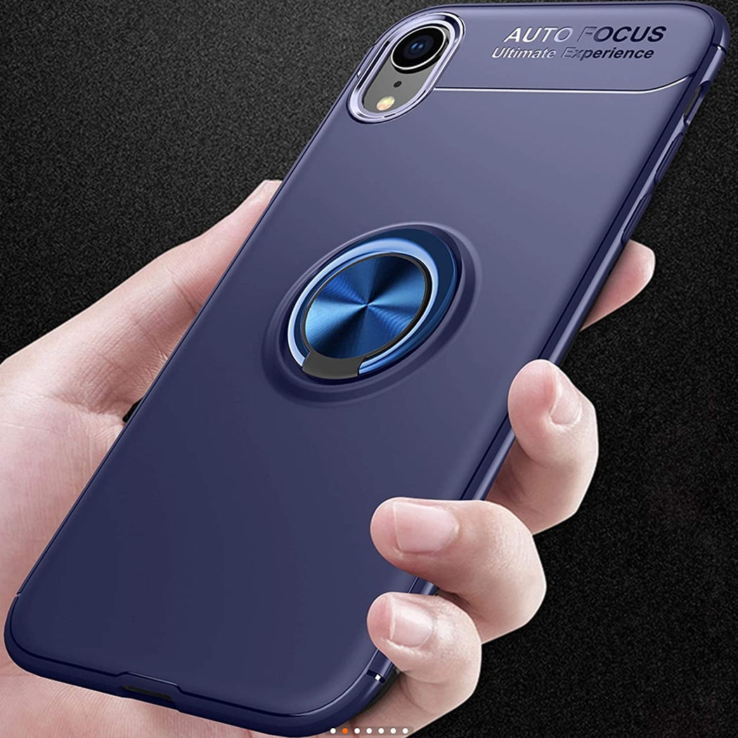 Little Q Auto Focus Ring Soft Case For iPhone XS Max