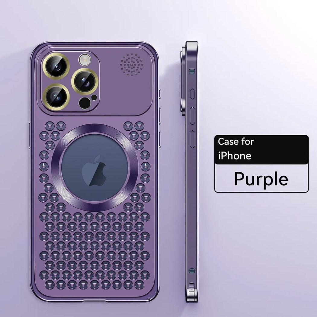 Mesh Metal Magsafe Bumper Case For iPhone 14 Pro Max