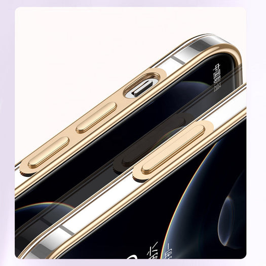 Premium Gradient Slim Soft Back Electroplated Glossy Bumper Case Cover for iPhone 13 Pro Max
