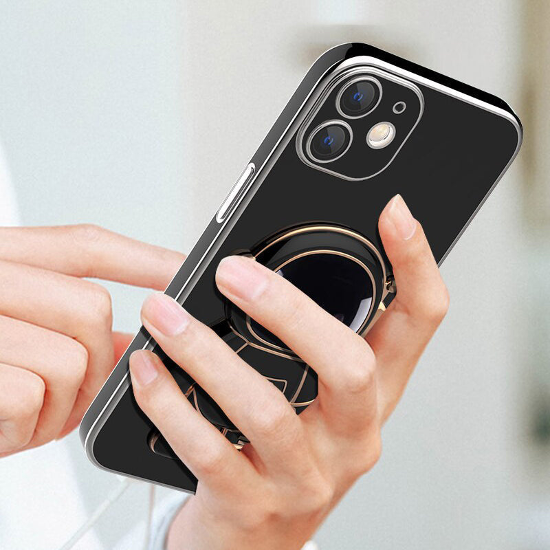 Astronaut Luxurious Gold Edge Back Case For iPhone 11 Pro Max