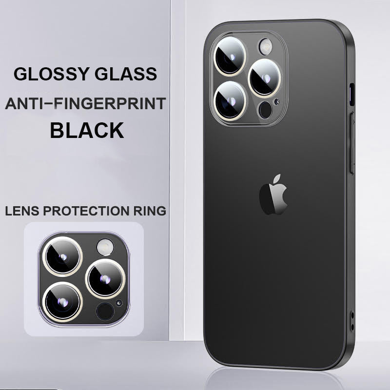 Glossy Ultra Thin Electroplated Camera Lens Protection For iPhone