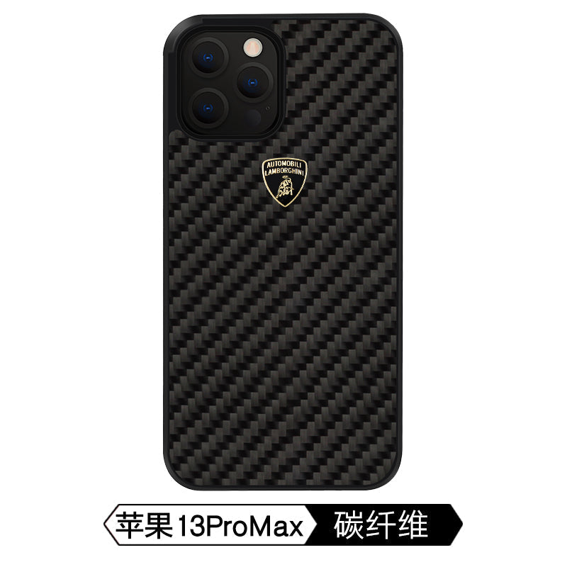 Elemento D3 Genuine Carbon Fiber Lamborghini Case for Apple iPhone 13 Pro Max