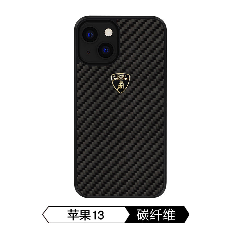 Elemento D3 Genuine Carbon Fiber Lamborghini Case for Apple iPhone 13