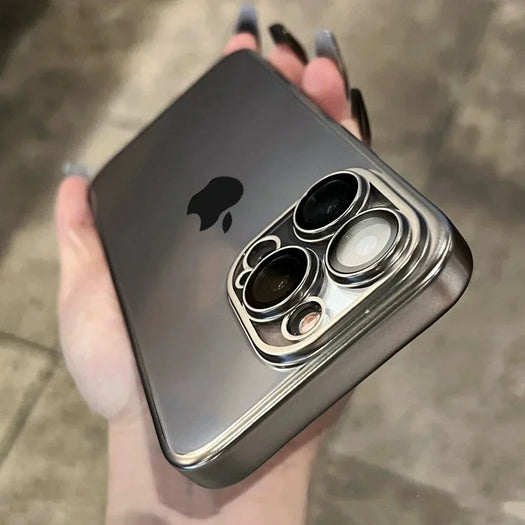 Premium Square Hard Clear Case For iPhone 15 Series