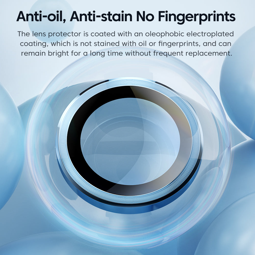 Ring Metal Camera Lens Protector Glass For iPhone 14 Pro Max