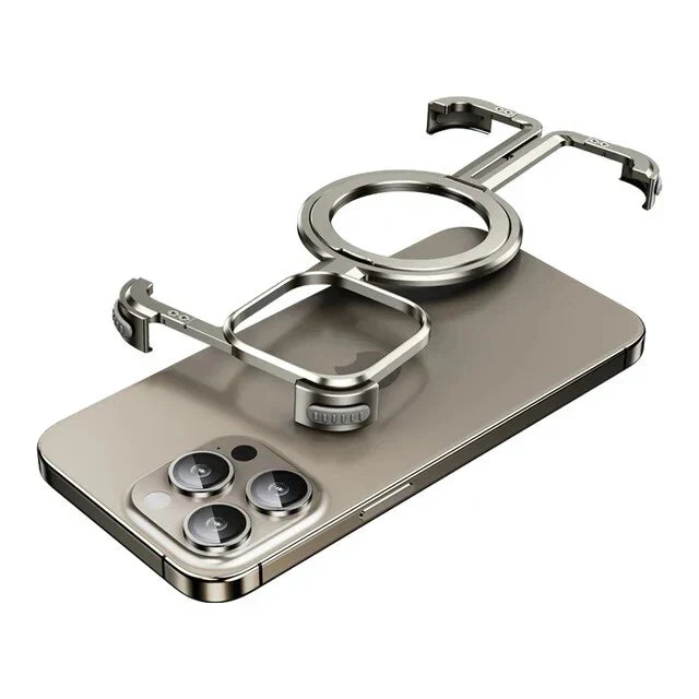 Metal Magsafe Frameless Bumper Case For iPhone 16