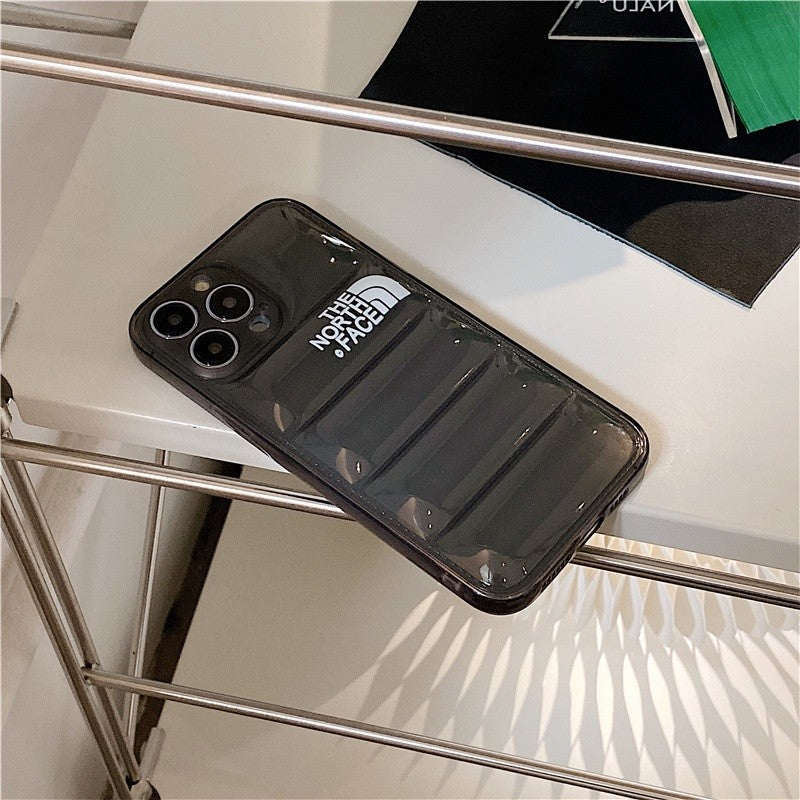 Premium Trendy Shockproof Puffer Back Case Cover for iPhone 14 Plus